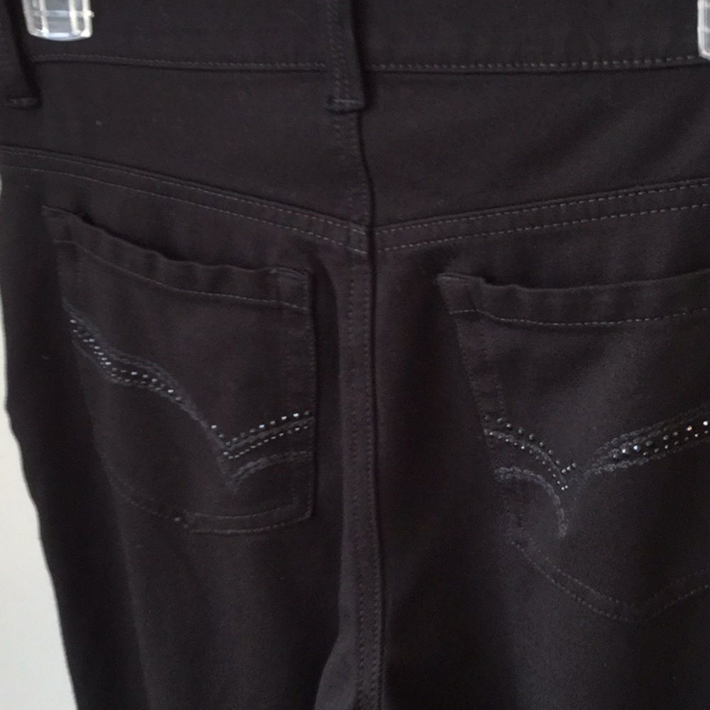 Gloria Vanderbilt Amanda Black Jeans size 6 - Picture 4 of 7